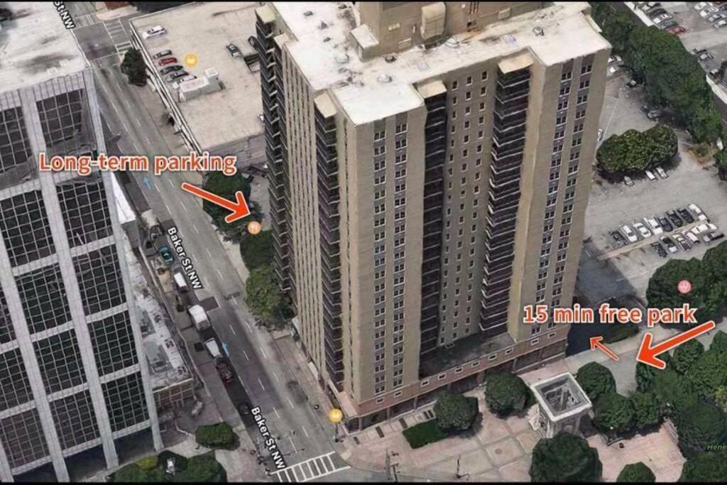 Stayatl Downtown High Rise Condo Атланта Экстерьер фото